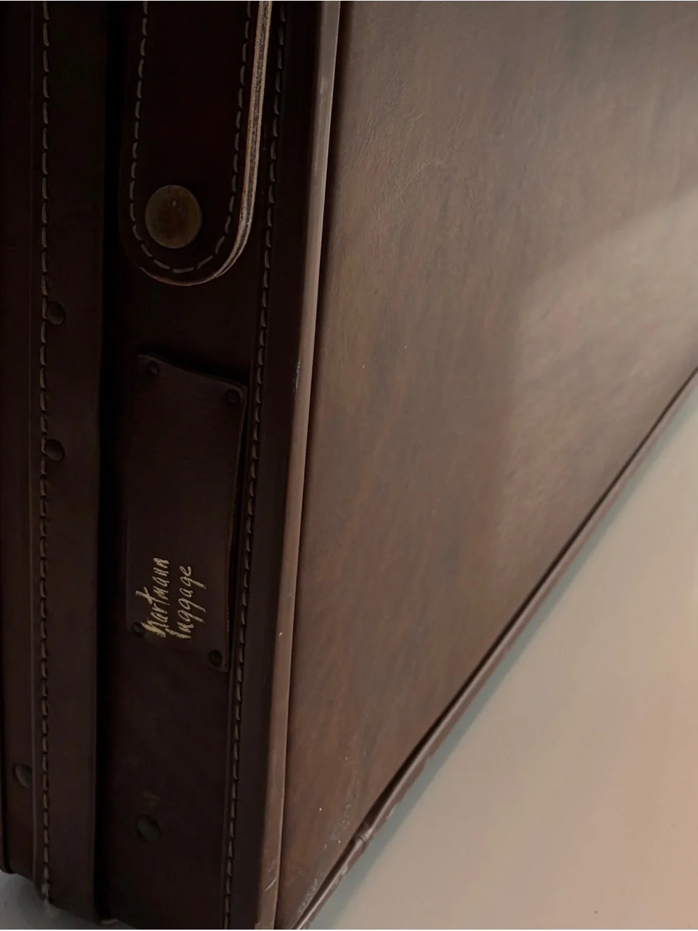 Men's Brown Briefcase - Professional Business Case Hartmann Paisley